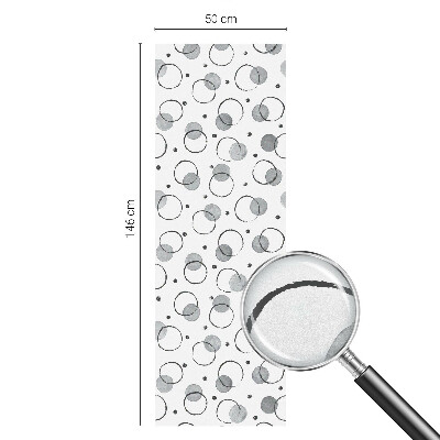 Sichtschutzfolie Fenster Buntglasoptik Graue Felgen