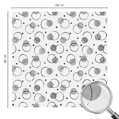 Sichtschutzfolie Fenster Buntglasoptik Graue Felgen