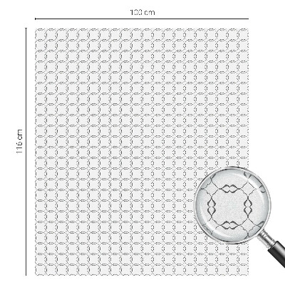 Sichtschutz Klebefolie Buntglasoptik Geometrische Linien