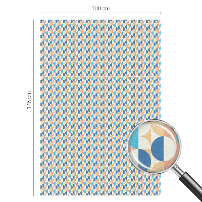 Fensterfolie Sichtschutz Geometrische Symmetrie