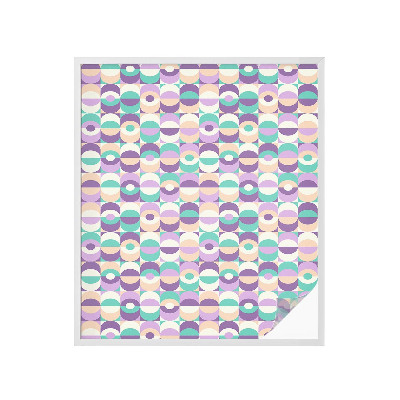 Klebefolie Fenster Sichtschutz Bunte Muster