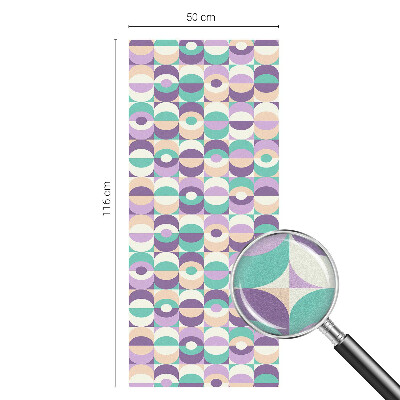 Klebefolie Fenster Sichtschutz Bunte Muster