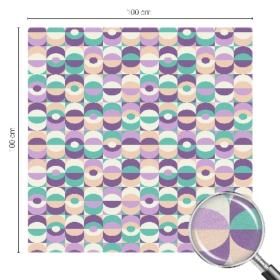 Klebefolie Fenster Sichtschutz Bunte Muster