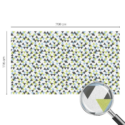 Folie für Fenster blickdicht Geometrische Dreiecke