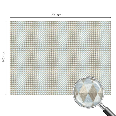 Fensterfolie Sichtschutz Geometrische Dreiecke