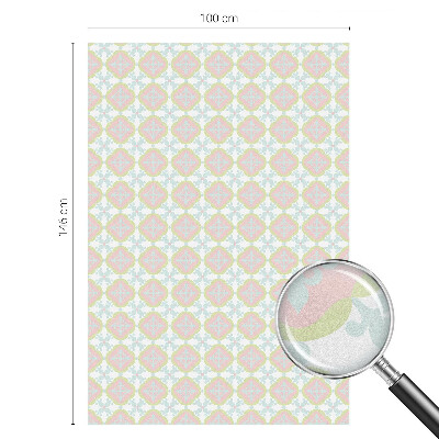 Folie für Fenster blickdicht Pastellfarbenes Ornament