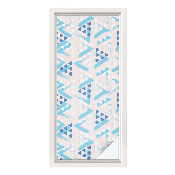 Fensterfolie Sichtschutz Geometrische Muster