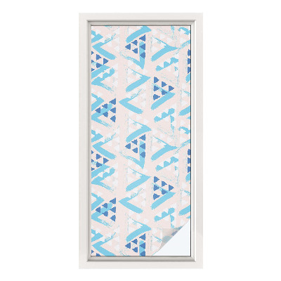 Fensterfolie Sichtschutz Geometrische Muster
