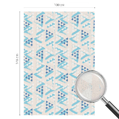 Fensterfolie Sichtschutz Geometrische Muster