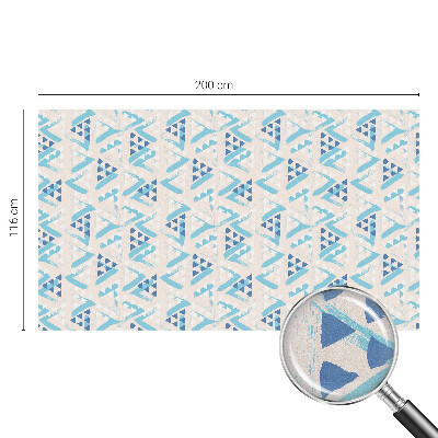Fensterfolie Sichtschutz Geometrische Muster
