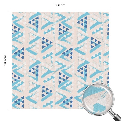 Fensterfolie Sichtschutz Geometrische Muster