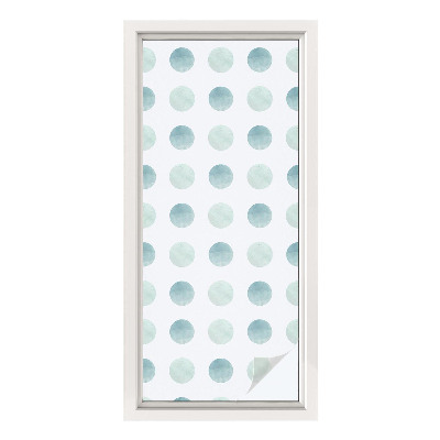 Klebefolie Fenster Sichtschutz Zarte Kreise