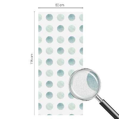 Klebefolie Fenster Sichtschutz Zarte Kreise