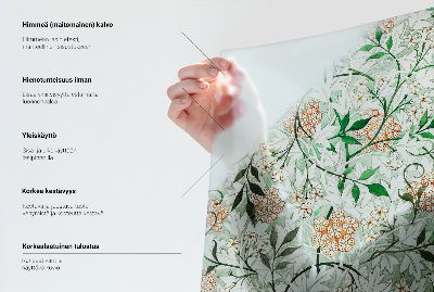 Folie für Fenster blickdicht Florale Leichtigkeit