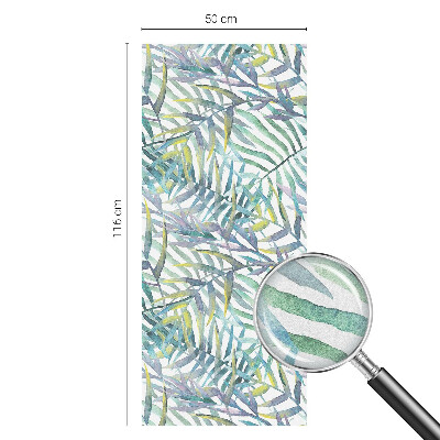 Fensterfolie Sichtschutz Tropische Aquarelle