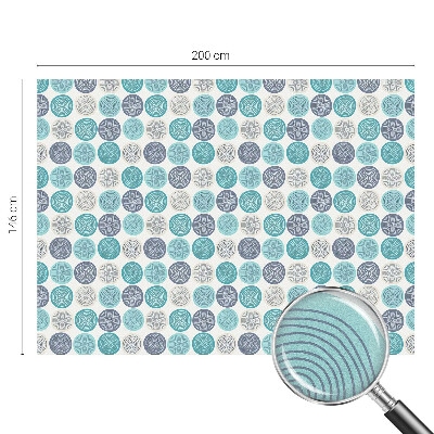 Klebefolie Fenster Sichtschutz Geometrische Kreise