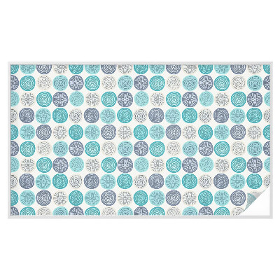 Klebefolie Fenster Sichtschutz Geometrische Kreise