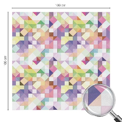 Folie für Fenster blickdicht Abstraktes Mosaik