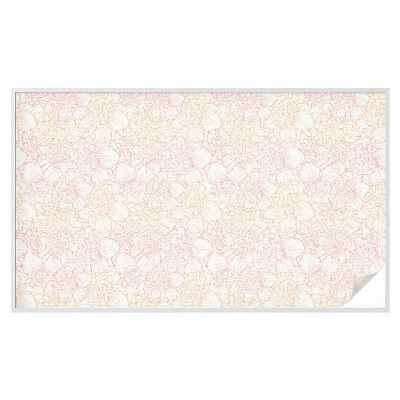 Fensterfolie Sichtschutz Florale Eleganz