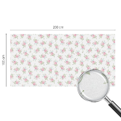 Folie für Fenster blickdicht Romantische Rosen