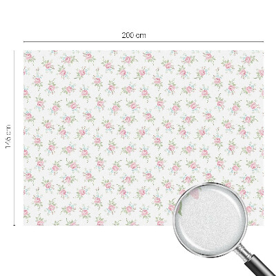 Folie für Fenster blickdicht Romantische Rosen