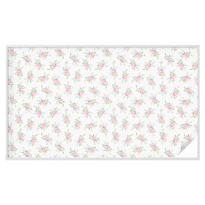 Folie für Fenster blickdicht Romantische Rosen