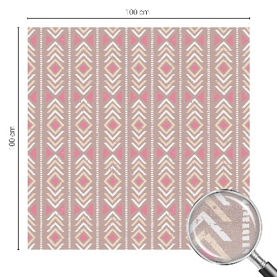 Folie für Fenster blickdicht Ethnische Rauten