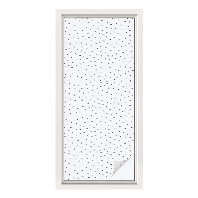 Fensterfolie Sichtschutz Geometrische Dreiecke