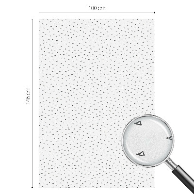 Fensterfolie Sichtschutz Geometrische Dreiecke