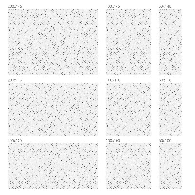Fensterfolie Sichtschutz Geometrische Dreiecke