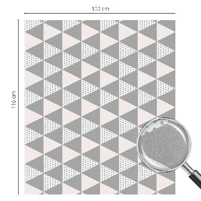 Sichtschutz Klebefolie Buntglasoptik Moderne Geometrie