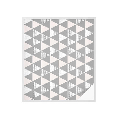 Sichtschutz Klebefolie Buntglasoptik Moderne Geometrie