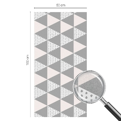 Sichtschutz Klebefolie Buntglasoptik Moderne Geometrie