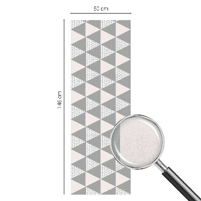 Sichtschutz Klebefolie Buntglasoptik Moderne Geometrie