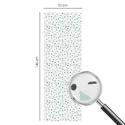 Klebefolie Fenster Sichtschutz Geometrische Figuren