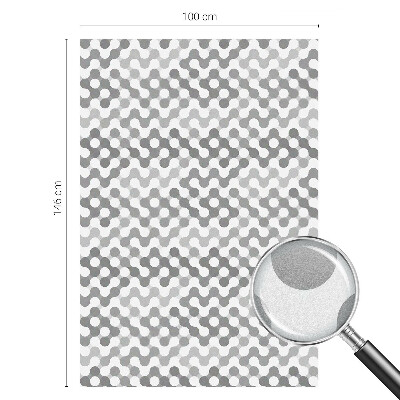 Fensterfolie Sichtschutz Wellengeometrie