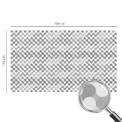 Fensterfolie Sichtschutz Wellengeometrie