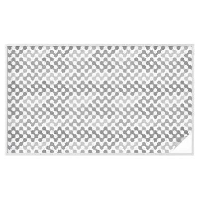 Fensterfolie Sichtschutz Wellengeometrie