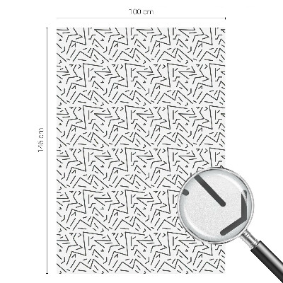 Folie für Fenster blickdicht Abstrakte Zickzacklinien