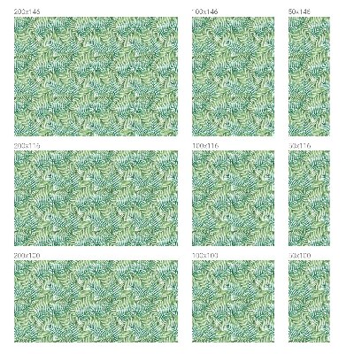 Folie für Fenster blickdicht Grüner Farn