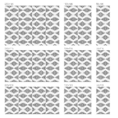 Sichtschutz Klebefolie Buntglasoptik Geometrische Rauten
