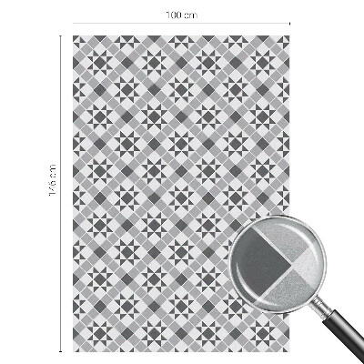 Folie für Fenster blickdicht Geometrische Muster