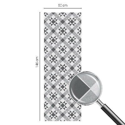 Folie für Fenster blickdicht Geometrische Muster