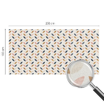 Klebefolie Fenster Sichtschutz Blättermuster