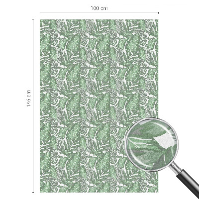 Fensterfolie Sichtschutz Grüne Harmonie