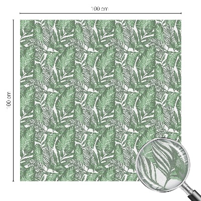 Fensterfolie Sichtschutz Grüne Harmonie