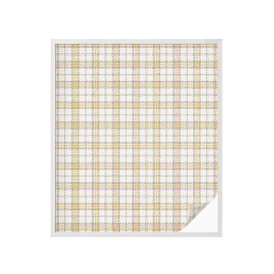 Sichtschutzfolie Fenster Buntglasoptik Geometrisches Raster