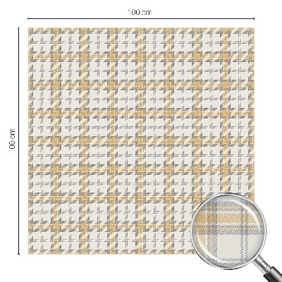 Sichtschutzfolie Fenster Buntglasoptik Geometrisches Raster