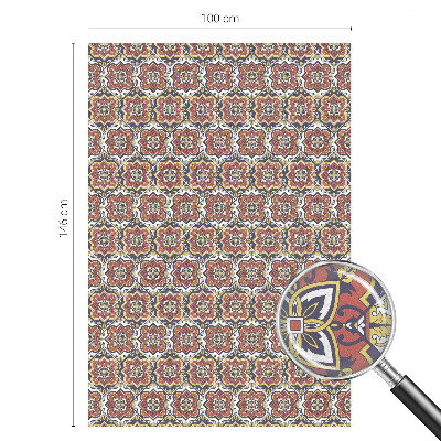 Folie für Fenster blickdicht Blumenschmuck