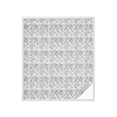 Sichtschutzfolie Fenster Buntglasoptik Florale Eleganz